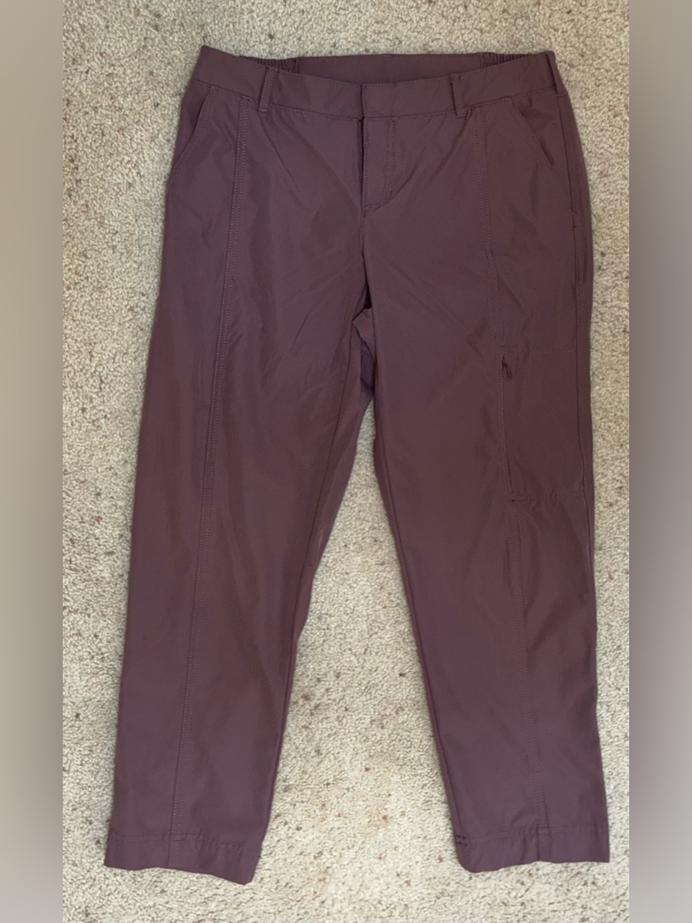 Kirkland Signature Women's Capris in Deep Plum